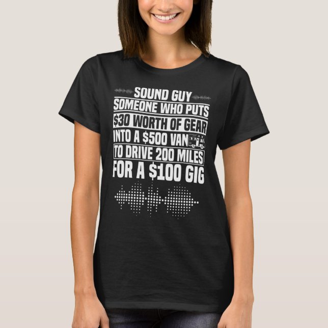 Music Producer Sound Guy Composer Record Musician  T-Shirt (Front)