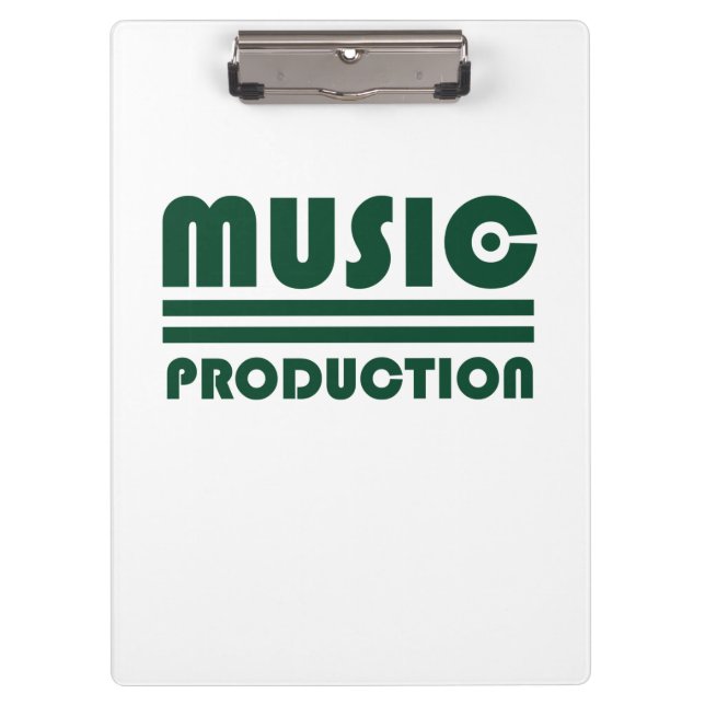 Music Production Clipboard (Front)