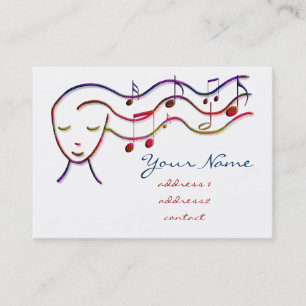 music profile card