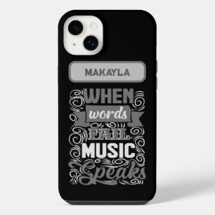 Music Quote Gift Phone / iPad case