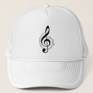 Music quote trucker hat