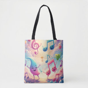 Music Rainbow Tote