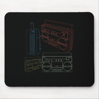 Music Rap Hiphop Beatboxer Microphone Beatboxing G Mouse Pad