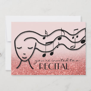 music recital invitation