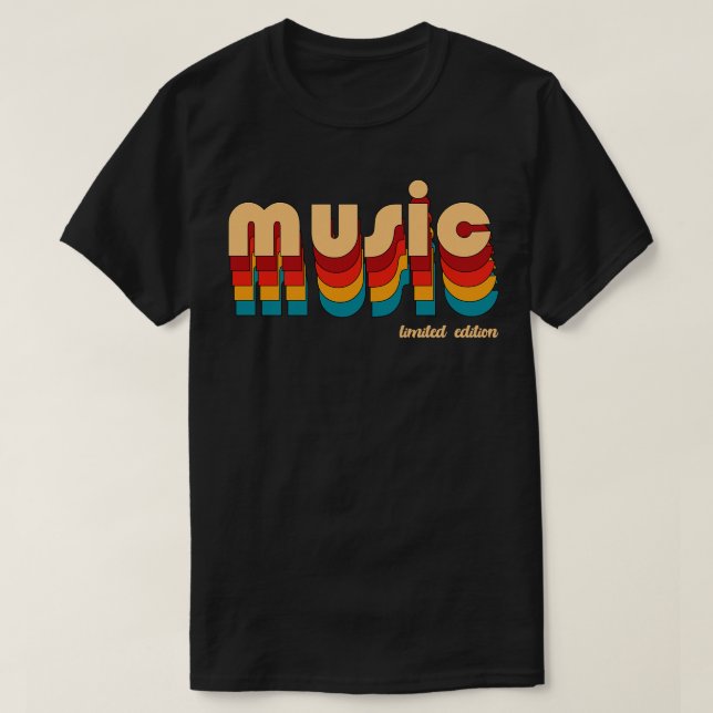 Music retro T-Shirt (Design Front)