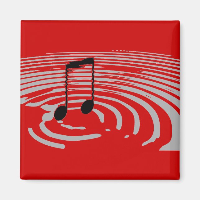 Music Ripple Magnet (Front)