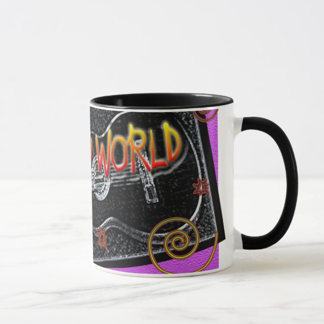 Music "Rock my world" mug (Right)