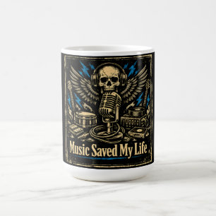 Music Saved My Life – Emotional Power Music Coffee Mug