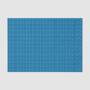 Music sheet blue and black