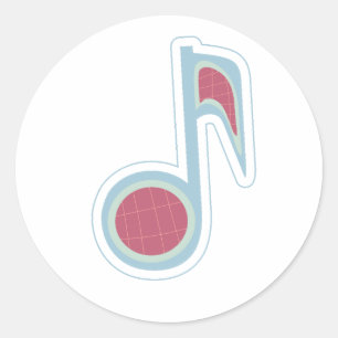 music sheet sticker