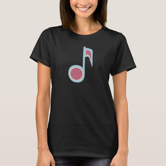 music sheet sticker T-Shirt (Front)