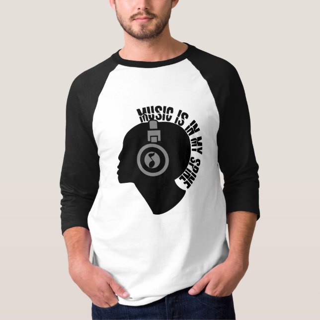 Music shirt - choose style & colour (Front)