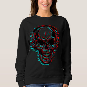 Music Skull Tee Musician Party Drummer Musicians