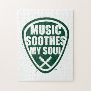 Music Soothes My Soul Jigsaw Puzzle