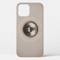 Music speaker and retro radio dial Case-Mate iPhon