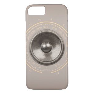Music speaker and retro radio dial Case-Mate iPhone case