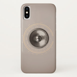 Music speaker and retro radio dial Case-Mate iPhone case