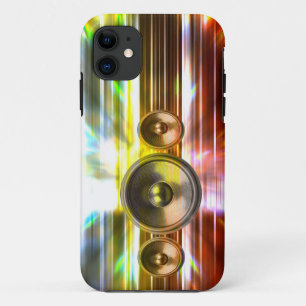 Music speakers and party lights Case-Mate iPhone case