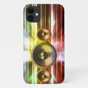 Music speakers and party lights Case-Mate iPhone case