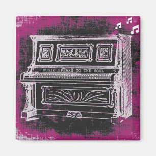 Music Speaks Magnet