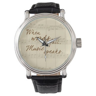 Music Speaks Watch