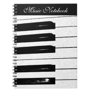 Music Spiral Notebook