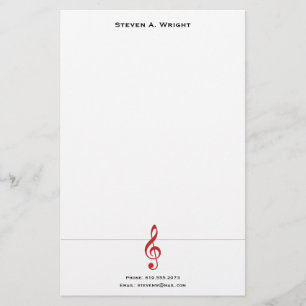 Music Stationery