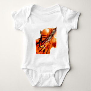 Music Stringed Instruments Violin Destiny Dance Baby Bodysuit