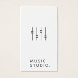 Music Studio Business Card