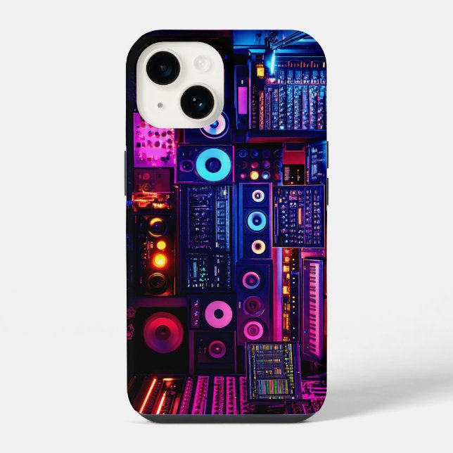 Music Studio iPhone Case (Back)