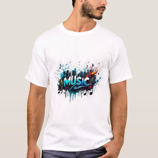 Music style Cool. T-Shirt