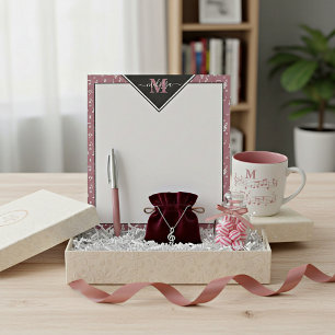 Music symbols personalised  notepad