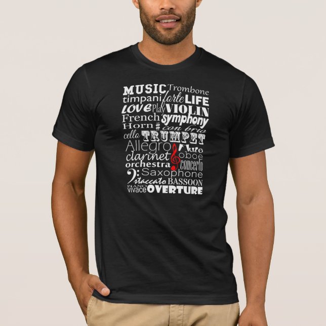 Music T-shirt (Front)