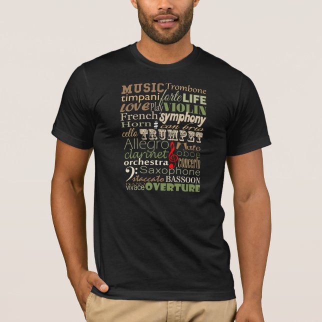 Music T-shirt (Front)