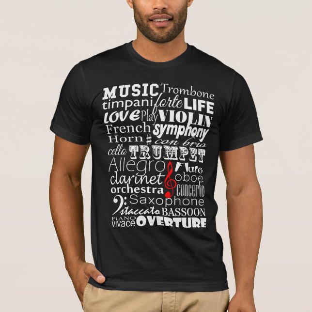 Music T-shirt (Front)