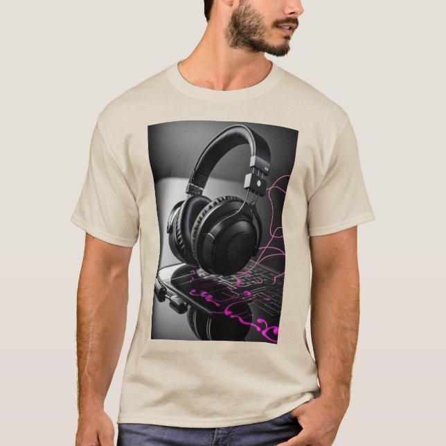 Music 🎵 🎵 🎶 🎶 T-Shirt  (Front)