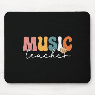 Music Teacher Back To School Musician Band 1st Day Mouse Pad
