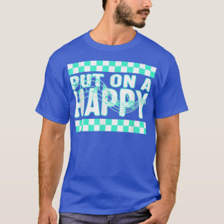 Music Teacher Cottagecore Put On A Happy Face Musi T-Shirt