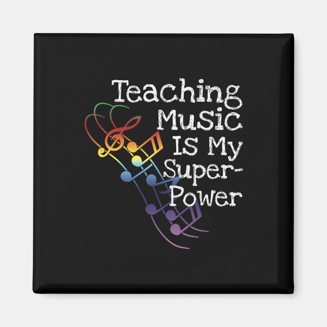 Music Teacher Gift  Magnet (Front)