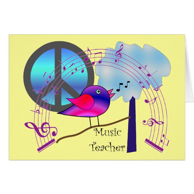 Music Teacher Gifts (Front Horizontal)