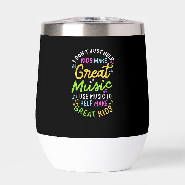 Music Teacher - Help Kids Make Music Gift (Front)