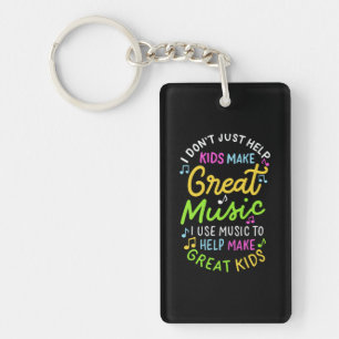 Music Teacher - Help Kids Make Music Gift Key Ring