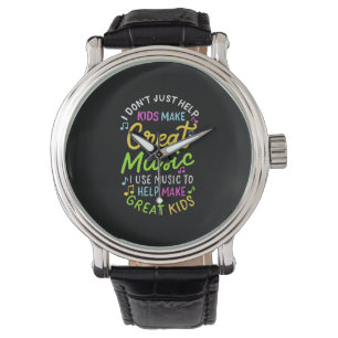 Music Teacher - Help Kids Make Music Gift Watch