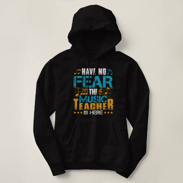 Music Teacher Hoodie (Design Front)