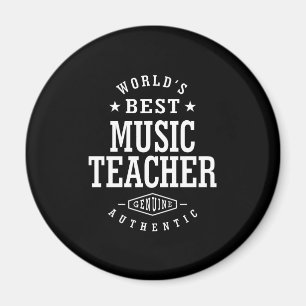 Music Teacher Job Title Gift Magnet