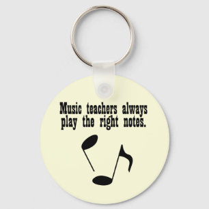 Music Teacher Key Ring