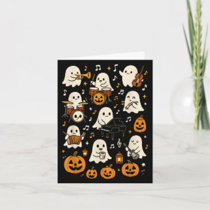 Music Teacher Orchestra Shirt, Spooky Halloween Gh Card