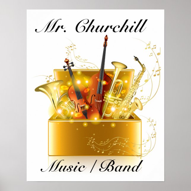 Music Teacher Poster (Front)