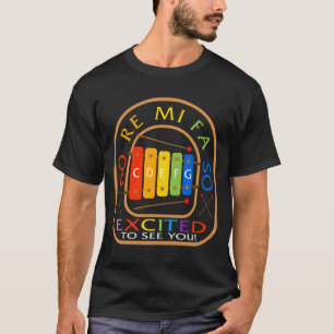Music Teacher Shirt, Do Re Mi FA So Excited T-Shirt