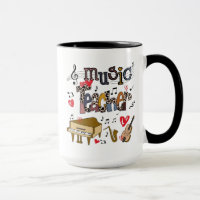Music Teacher Sublimation Design, Music Teacher